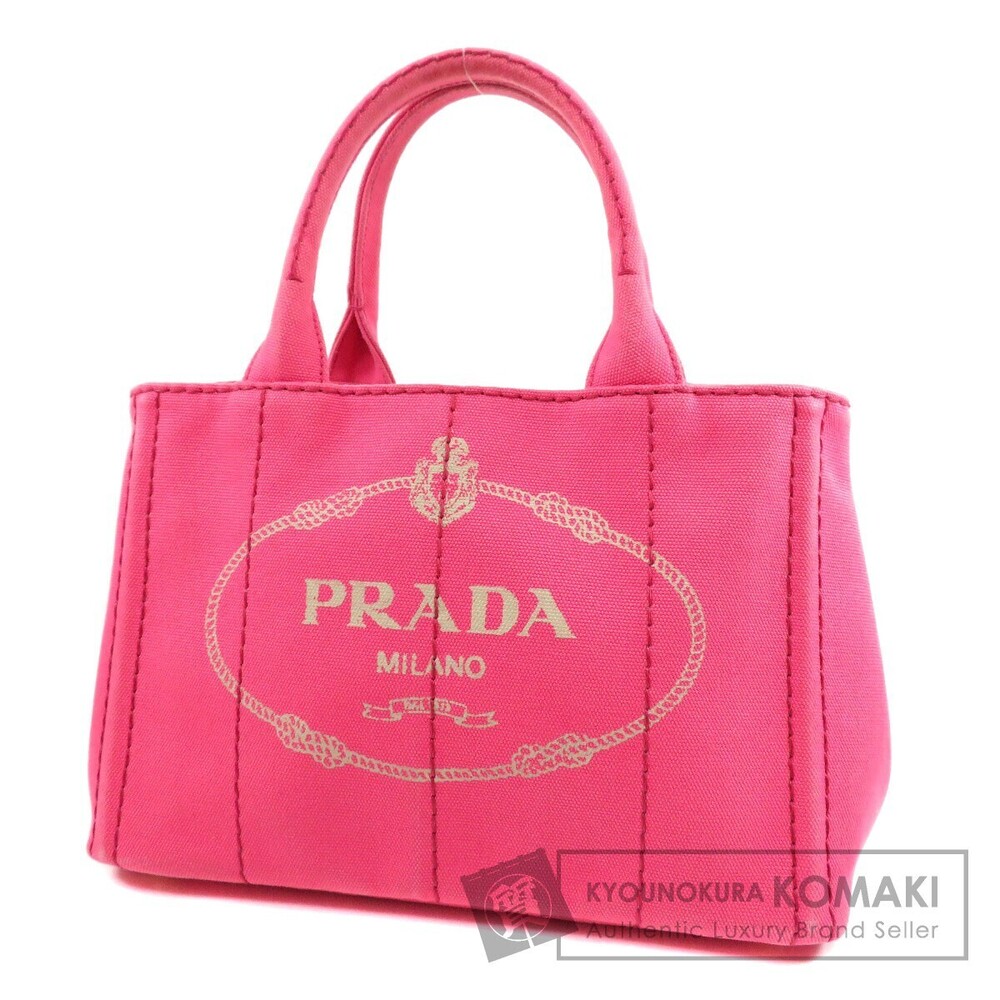 Prada Canapa 2way Tote Bag Canvas